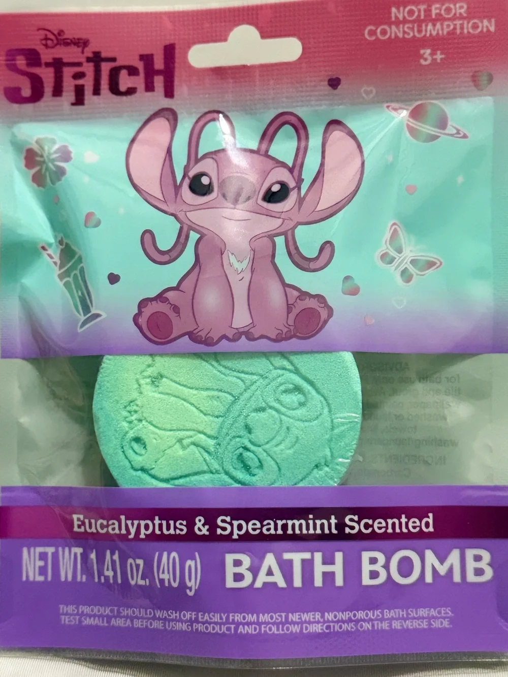 💜 Disney Stitch-Themed Bath Time Treats - 3 Pack Set